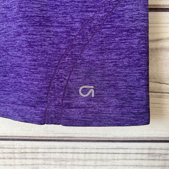 Gap Fit Purple Stretchy Racerback Tank Top - Picture 4 of 8